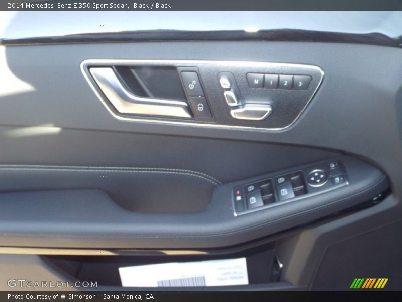 Black / Black 2014 Mercedes-Benz E 350 Sport Sedan