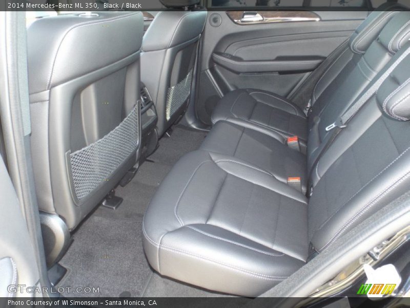 Black / Black 2014 Mercedes-Benz ML 350