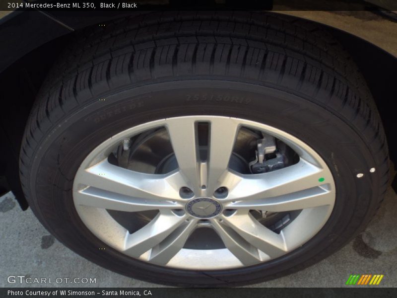 Black / Black 2014 Mercedes-Benz ML 350