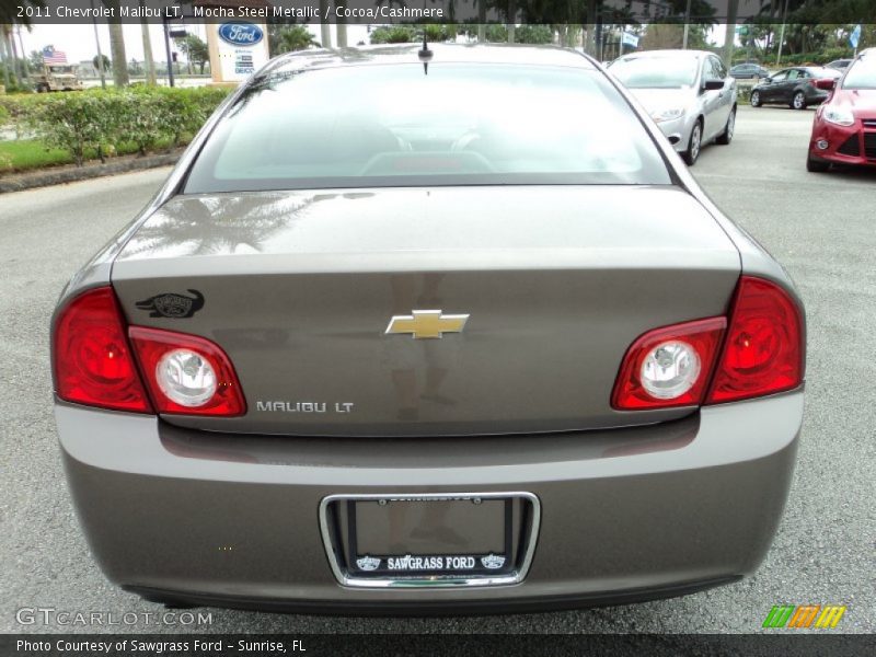 Mocha Steel Metallic / Cocoa/Cashmere 2011 Chevrolet Malibu LT