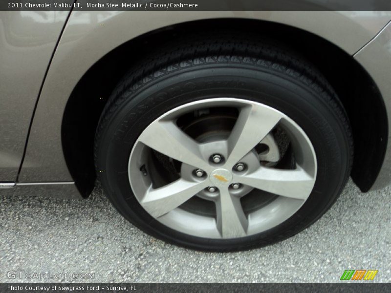 Mocha Steel Metallic / Cocoa/Cashmere 2011 Chevrolet Malibu LT