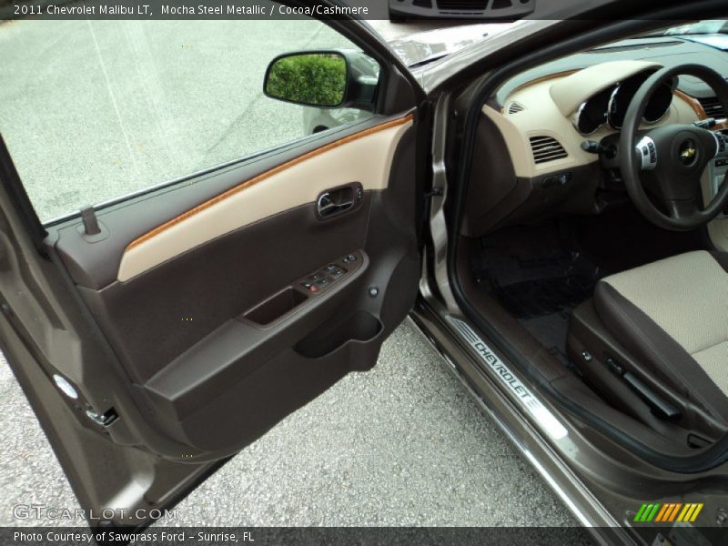 Mocha Steel Metallic / Cocoa/Cashmere 2011 Chevrolet Malibu LT