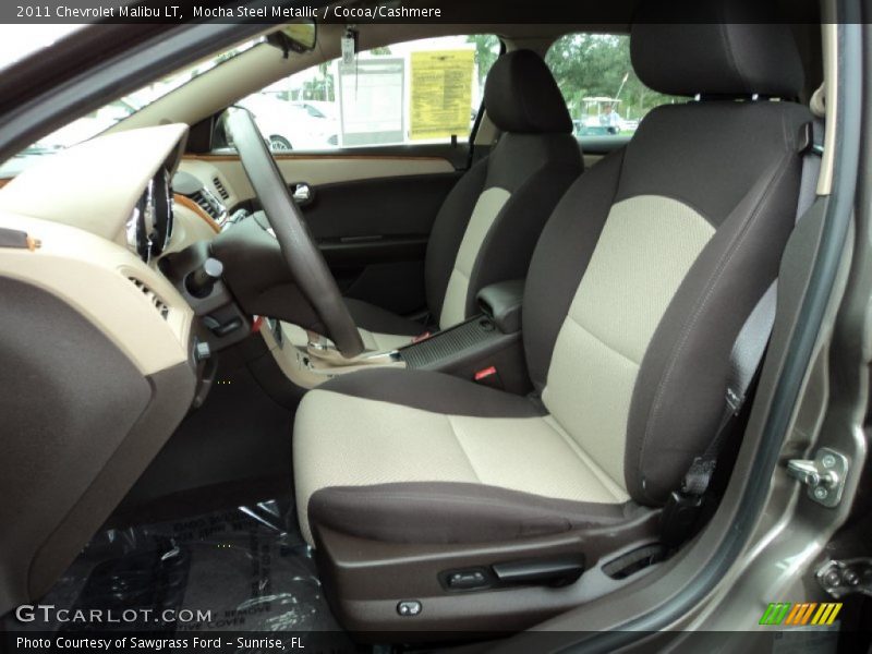 Mocha Steel Metallic / Cocoa/Cashmere 2011 Chevrolet Malibu LT