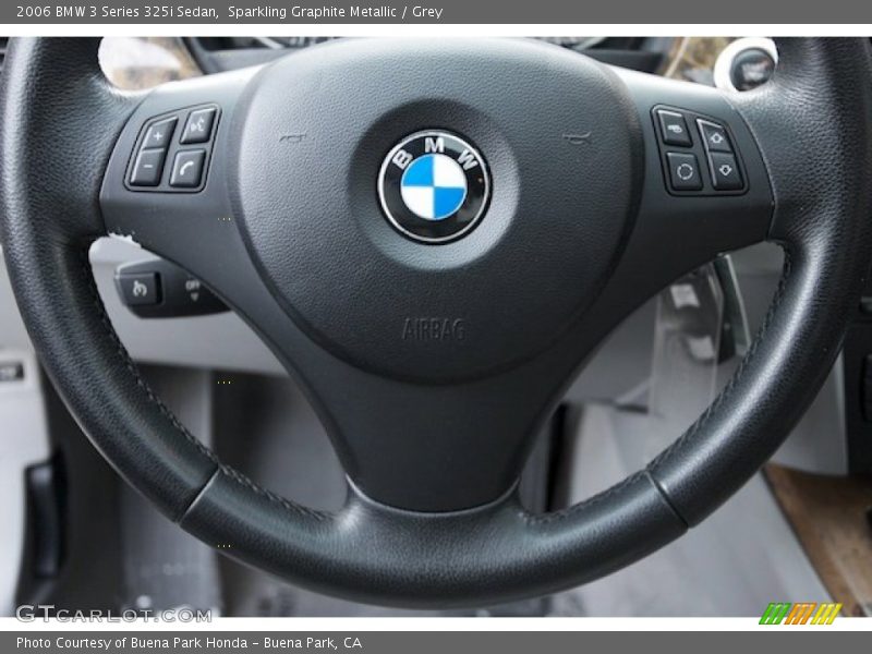 Sparkling Graphite Metallic / Grey 2006 BMW 3 Series 325i Sedan
