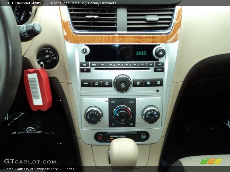Mocha Steel Metallic / Cocoa/Cashmere 2011 Chevrolet Malibu LT