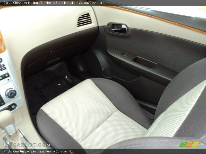 Mocha Steel Metallic / Cocoa/Cashmere 2011 Chevrolet Malibu LT