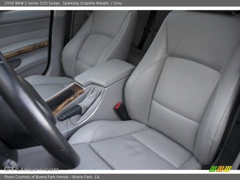 Sparkling Graphite Metallic / Grey 2006 BMW 3 Series 325i Sedan