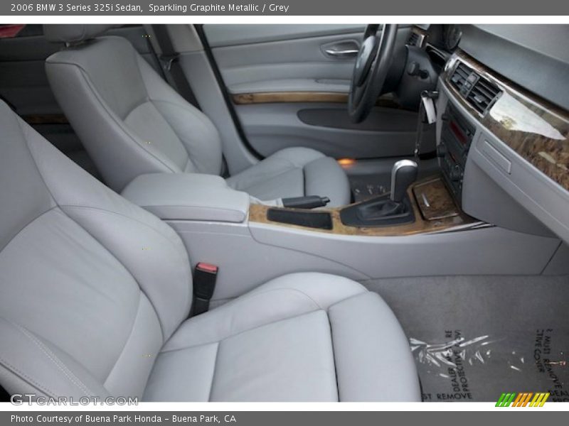 Sparkling Graphite Metallic / Grey 2006 BMW 3 Series 325i Sedan