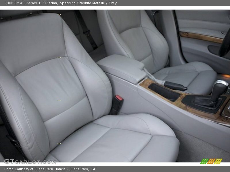Sparkling Graphite Metallic / Grey 2006 BMW 3 Series 325i Sedan