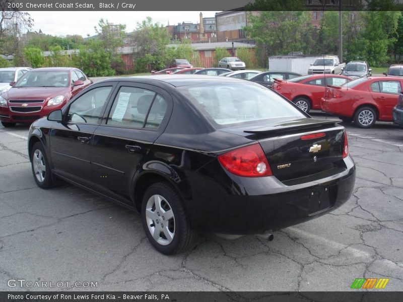 Black / Gray 2005 Chevrolet Cobalt Sedan