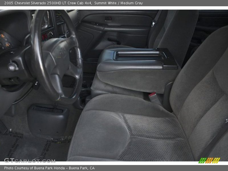 Summit White / Medium Gray 2005 Chevrolet Silverado 2500HD LT Crew Cab 4x4