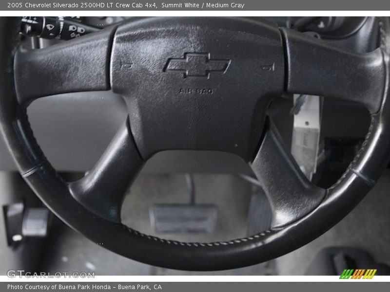 Summit White / Medium Gray 2005 Chevrolet Silverado 2500HD LT Crew Cab 4x4