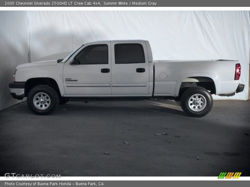 Summit White / Medium Gray 2005 Chevrolet Silverado 2500HD LT Crew Cab 4x4