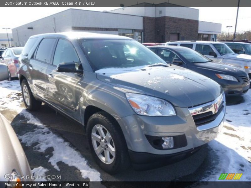 Ocean Mist / Gray 2007 Saturn Outlook XE AWD