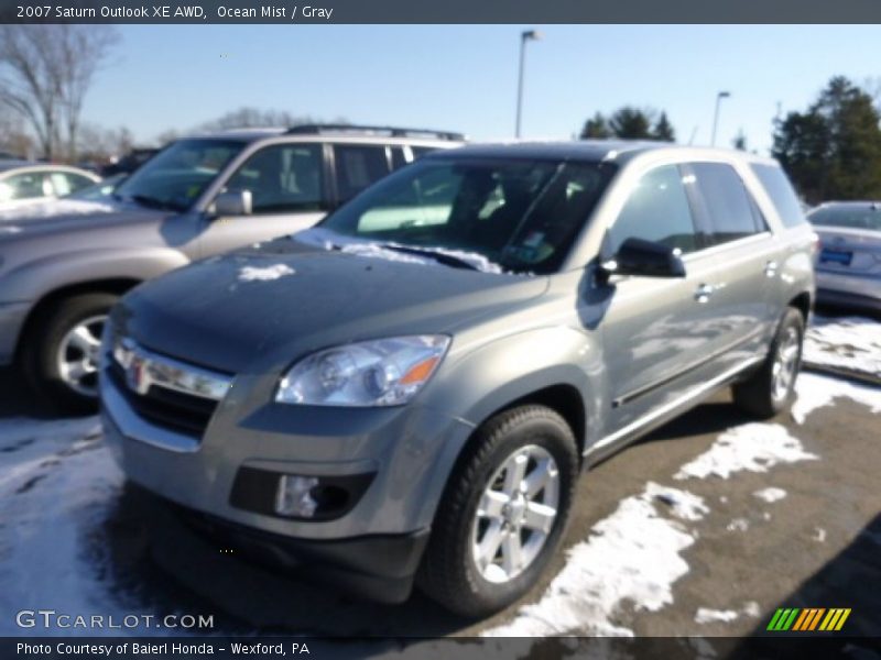 Ocean Mist / Gray 2007 Saturn Outlook XE AWD