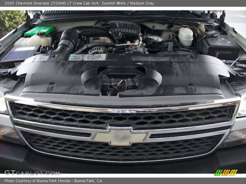 Summit White / Medium Gray 2005 Chevrolet Silverado 2500HD LT Crew Cab 4x4