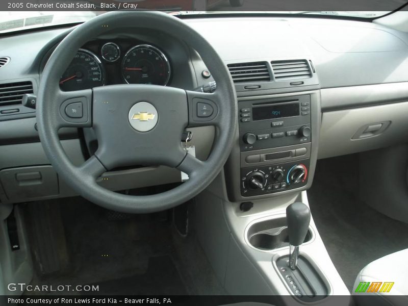 Black / Gray 2005 Chevrolet Cobalt Sedan