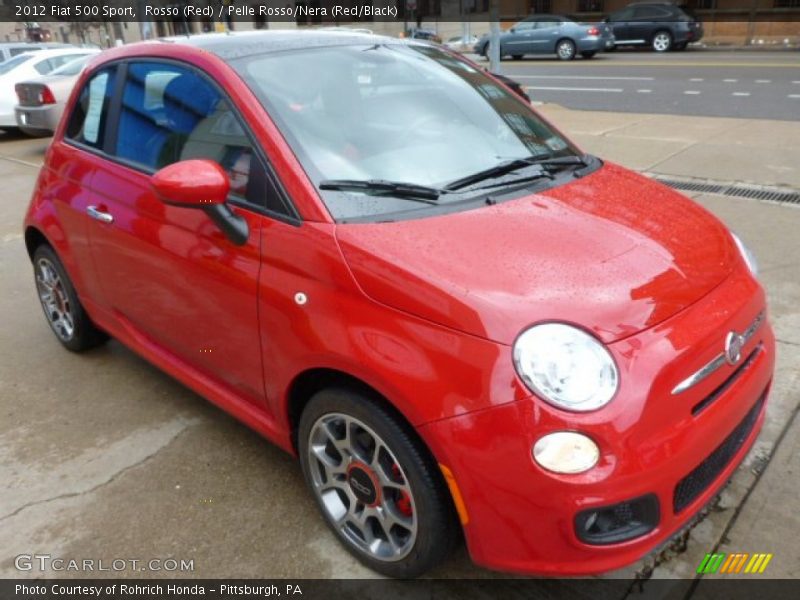 Front 3/4 View of 2012 500 Sport
