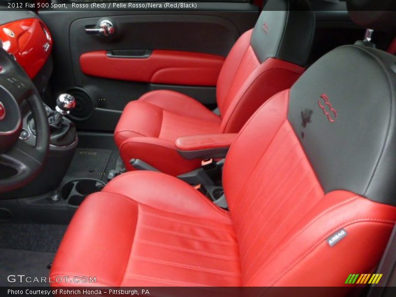 Front Seat of 2012 500 Sport