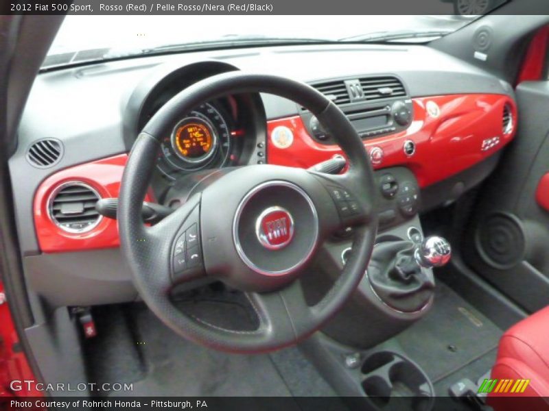 Dashboard of 2012 500 Sport