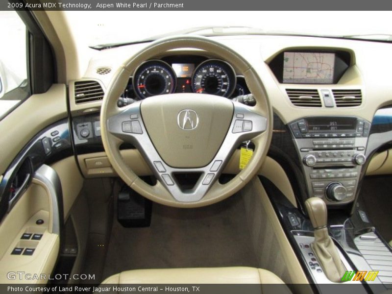Aspen White Pearl / Parchment 2009 Acura MDX Technology