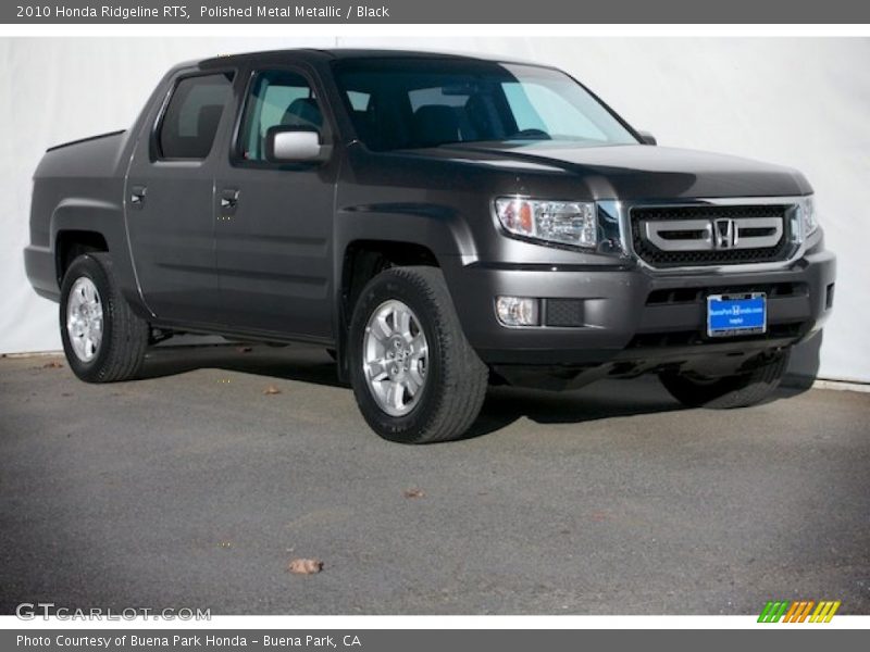 Polished Metal Metallic / Black 2010 Honda Ridgeline RTS