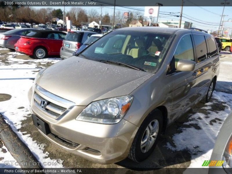 Desert Rock Metallic / Ivory 2006 Honda Odyssey EX
