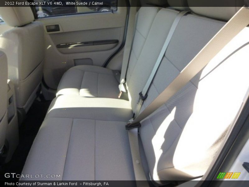 White Suede / Camel 2012 Ford Escape XLT V6 4WD