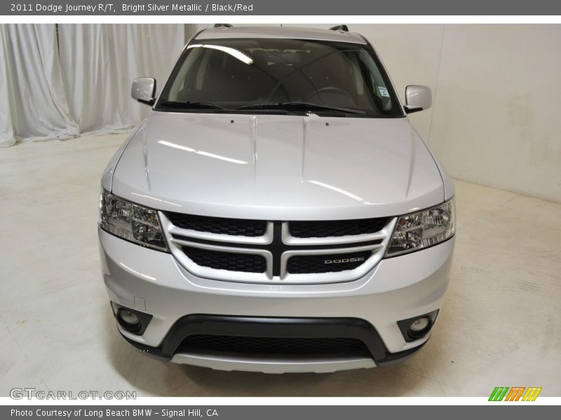 Bright Silver Metallic / Black/Red 2011 Dodge Journey R/T