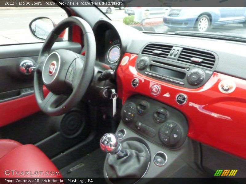 Dashboard of 2012 500 Sport