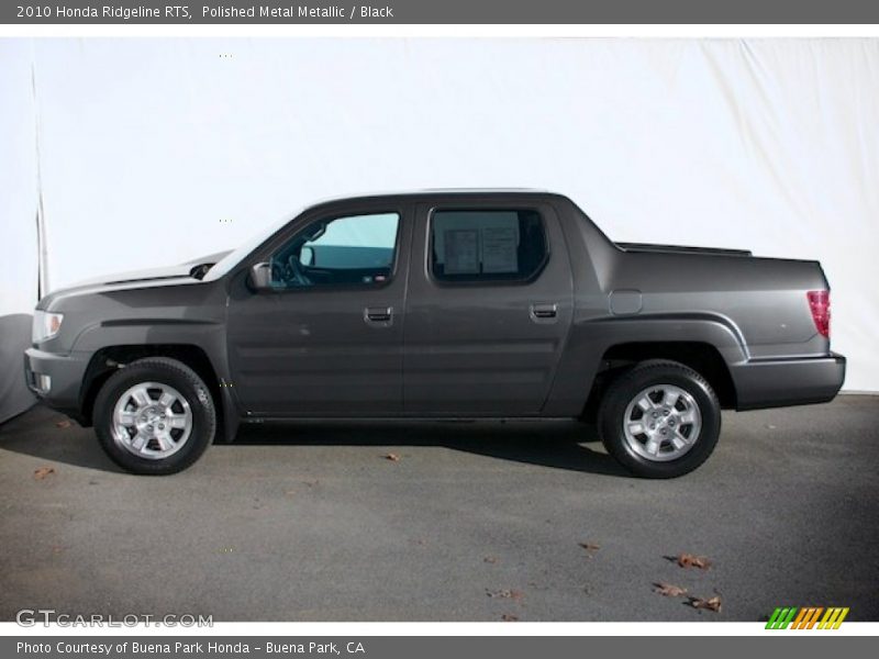 Polished Metal Metallic / Black 2010 Honda Ridgeline RTS