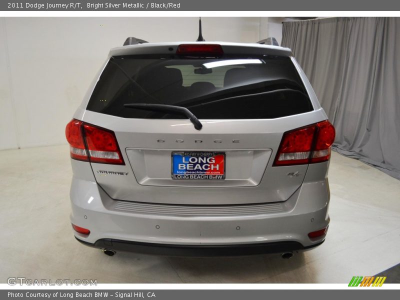 Bright Silver Metallic / Black/Red 2011 Dodge Journey R/T