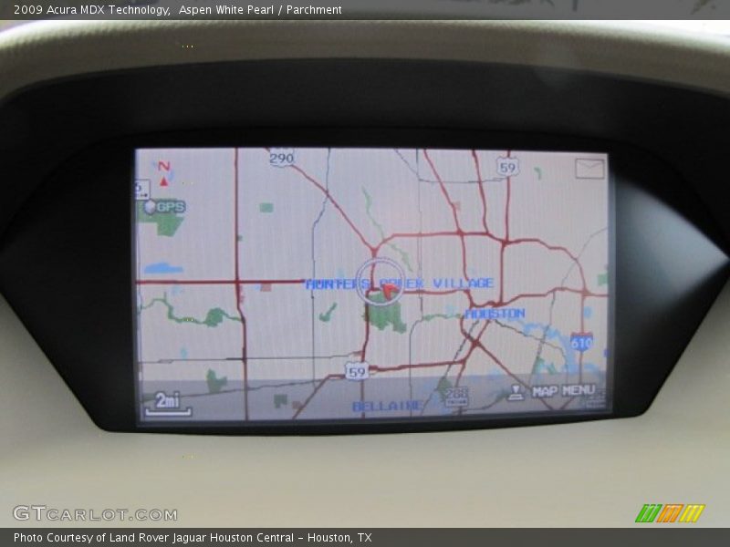 Aspen White Pearl / Parchment 2009 Acura MDX Technology