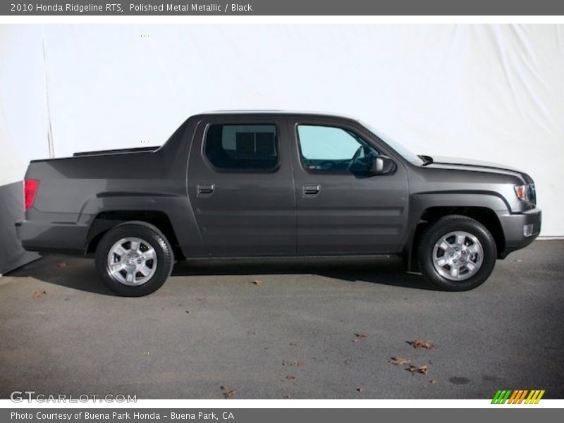 Polished Metal Metallic / Black 2010 Honda Ridgeline RTS
