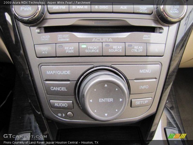 Aspen White Pearl / Parchment 2009 Acura MDX Technology