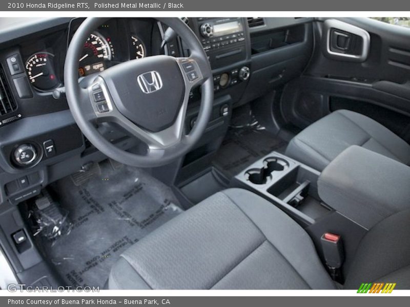 Polished Metal Metallic / Black 2010 Honda Ridgeline RTS