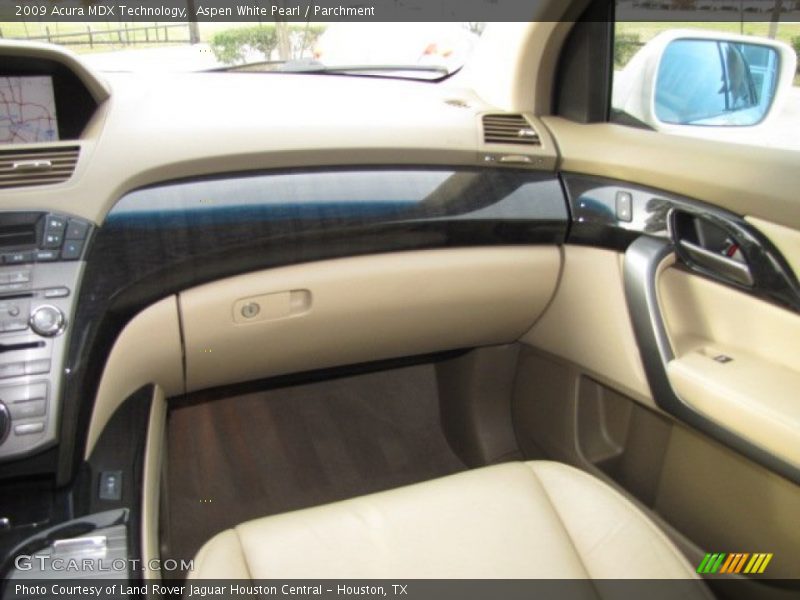 Aspen White Pearl / Parchment 2009 Acura MDX Technology