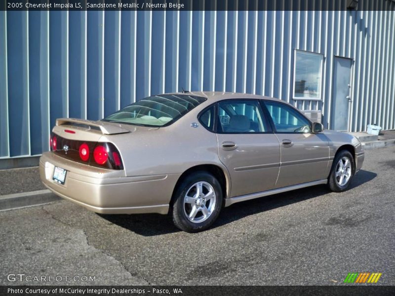 Sandstone Metallic / Neutral Beige 2005 Chevrolet Impala LS