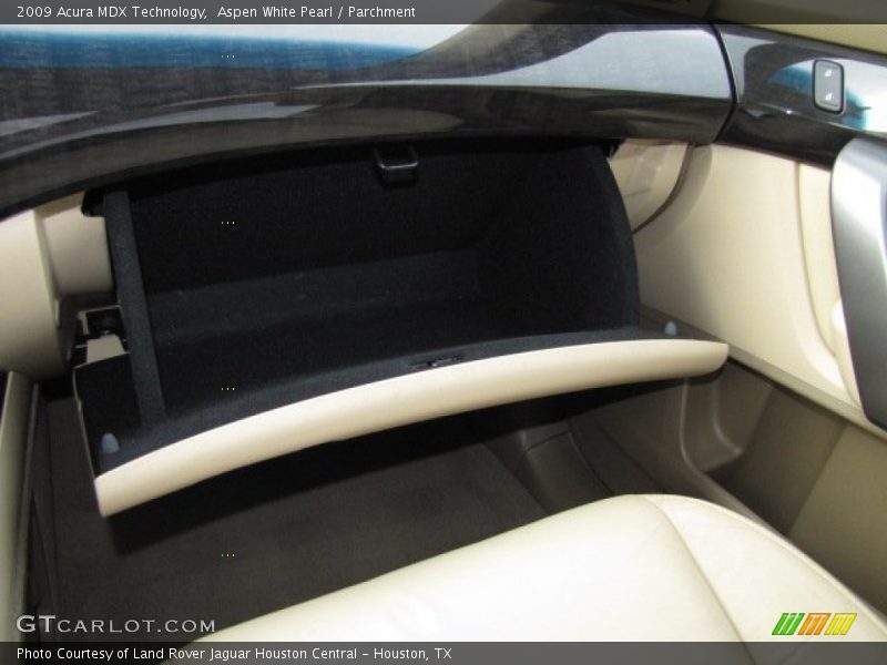Aspen White Pearl / Parchment 2009 Acura MDX Technology