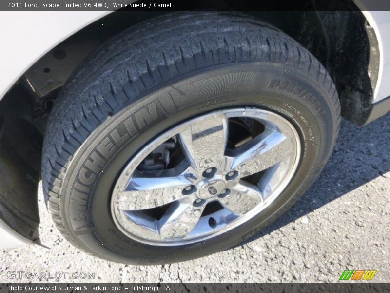 White Suede / Camel 2011 Ford Escape Limited V6 4WD