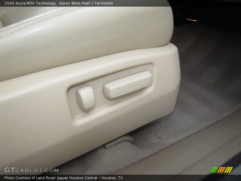 Aspen White Pearl / Parchment 2009 Acura MDX Technology