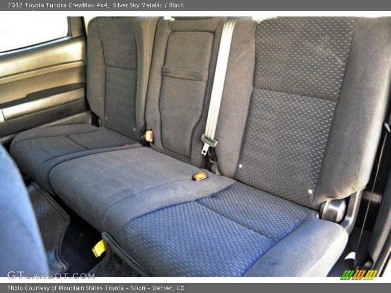 Silver Sky Metallic / Black 2012 Toyota Tundra CrewMax 4x4