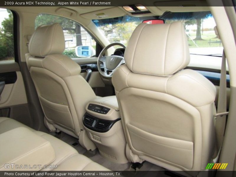Aspen White Pearl / Parchment 2009 Acura MDX Technology