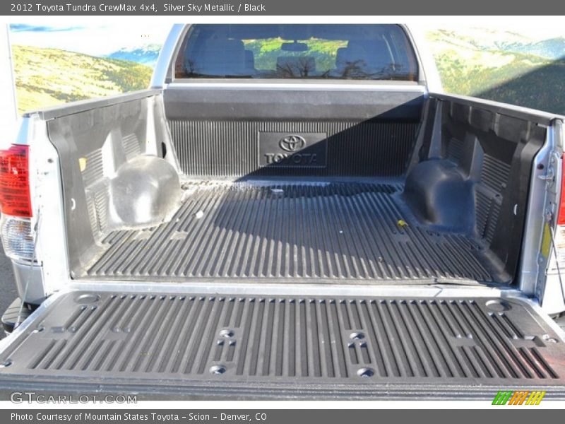 Silver Sky Metallic / Black 2012 Toyota Tundra CrewMax 4x4