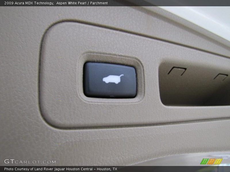 Aspen White Pearl / Parchment 2009 Acura MDX Technology