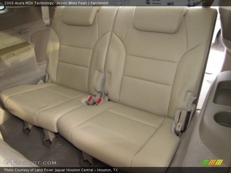 Aspen White Pearl / Parchment 2009 Acura MDX Technology