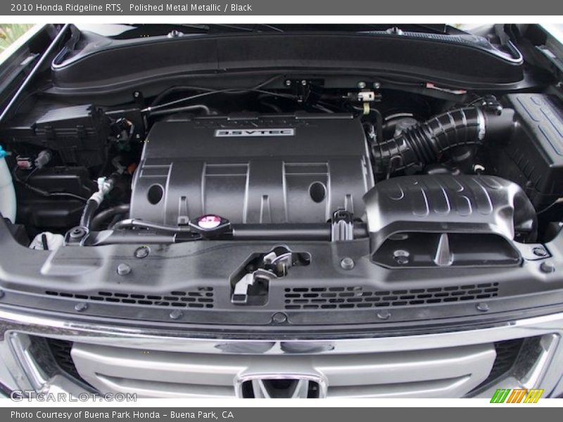 Polished Metal Metallic / Black 2010 Honda Ridgeline RTS