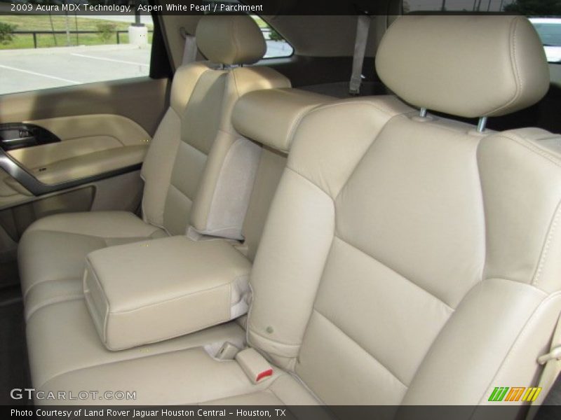 Aspen White Pearl / Parchment 2009 Acura MDX Technology