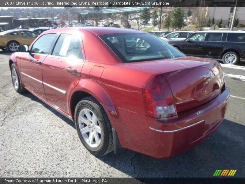 Inferno Red Crystal Pearlcoat / Dark Slate Gray/Light Graystone 2007 Chrysler 300 Touring