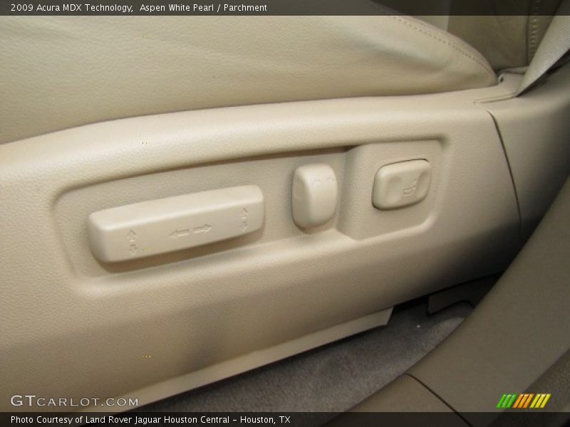 Aspen White Pearl / Parchment 2009 Acura MDX Technology